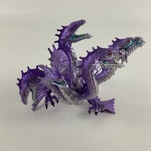 Safari Ltd Hydra Mythical Fantasy Creature 5 Headed Metallic Purple Dragon 2012